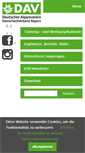 Mobile Screenshot of kletterfachverband.de